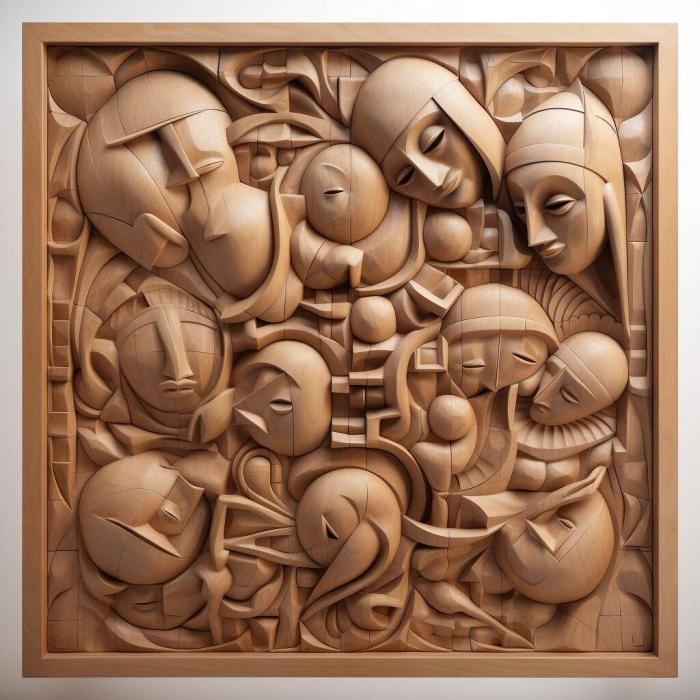 نموذج ثلاثي الأبعاد لآلة CNC 3D Art 